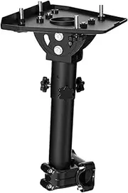 BaotyJie RV Roof Mount for Starlink,Rotation Adjustable Metal Mounting Universal Clip Pole Clamp Mount Bracket for Rack Yacht