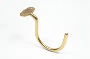 Pool Snooker Billiard Table Cue Rack Brass Hook Hanger SCREW ON