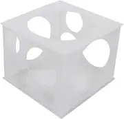 Wsymxuo Lighweight Collapsible Plastic Balloon Sizer Box Template for Birthday Party