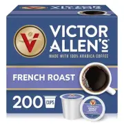 French Roast, Dark Roast, 200 Count, Single Serve Coffee Pods for Keurig K-Cu...