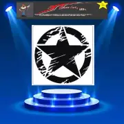 Distressed Army Star Stencil Set Template Airbrush Large 11" Diameter #2