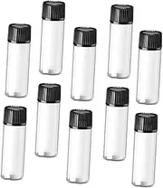HAKIDZEL 24Pcs Glass Essential Oil Bottles with Screw Top Cap Refillable Mini Liquid Dispensing Vials for Aromatherapy and Makeup Supplies Travel Friendly and Durable