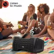JONTER IPX5 Waterproof Bluetooth Speaker with 24W Rich Bass Loud Stereo Sound