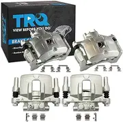 Brake Caliper Set Compatible with 2011-2014 Chrysler 200 2007-2010 Sebring 2008-2014 Dodge Avenger 2007-2012 Caliber 2007-2017 Jeep Compass Patriot