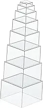 WeiLaiKeQi Multipurpose Display Stand for Buffet And Cake Arrangement , 8pcs, as described