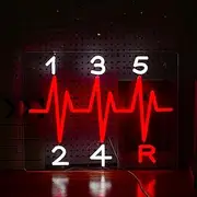 LIUOZHTEA Shift Neon Sign for Wall Decor LED Manual Gearbox Neon Light Dimmable USB Car Gearbox Light Up Sign for Garage Parking lot Car Club Gifts for Father Husband Car Lovers(15.7 * 11.8In)