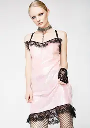 [Isolated Heroes] Lux Devore Lace Slip Dress