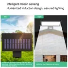 Solar Street Light Remote Control Waterproof Smart Motion Sensing Super Bright