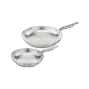 Tefal Virtuoso Induction Stainless Steel Frypan Set 24/28cm