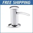 Durable 16oz Brass Soap Dispenser with Contemporary Design for Easy Installation