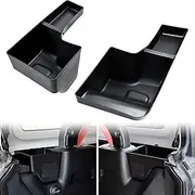 KEWISAUTO Wheel Well Storage Bin for Jeep Wrangler 2018-2023, Rear Trunk Side Storage Box Cargo Organizer Tray for Jeep Wrangler JL JLU 2018-2023 Interior Accessories (Left & Right)