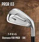 PRGR Pro Gear 03 Iron 7 P A Set of 5Diamana FOR SR