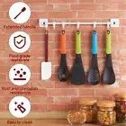 9Pcs Silicone Spatula Non-Stick Silicone Scraper 10inch Heat Resistant⛅