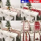 AU Christmas Table Runner Tablecloth Dining Table Flag Home Xmas Decoration