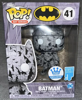 Batman Art FS 41 Funko Shop Pop Vinyl New Sealed in Hard Box