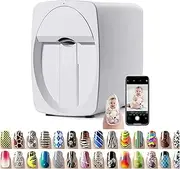 Nail Art Printer, 3D Smart Automatic Nail Printer, Support WiFi/DIY/USB, Multifunction Portable Mobile Nail Painting Machine