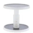 AA 2 Tier Turntable Spice Rack Organizer Rotating Spice Holder Shelf Adjustable