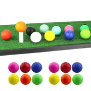 24Pcs Golf Practice Foam Balls PU Sponge Ball Indoor Outdoor Training Ball