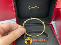 在飛比找Yahoo!奇摩拍賣優惠-《當肯二手名品》CARTIER 玫瑰金 k金 稀有 螺絲帽 