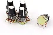 NEW LON0167 New 5pcs 250K OHM 3 Terminal Linear Taper Rotary Volume B Type Potentiometer Pot(Neue 5 stcke 250 Karat OHM 3 Terminal Linear Taper Rotary Volume B Potentiometer Pot