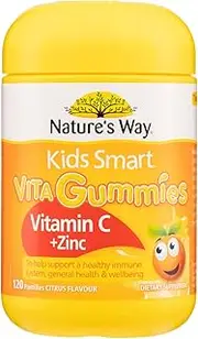 Nature's Way Kids Smart Vita Gummies Vitamin C + Zinc 120 Pastilles