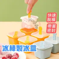 在飛比找蝦皮購物優惠-冰棒模具 冰棍模具 雪糕製作盒 冰塊模具 製冰模具 懶人製冰