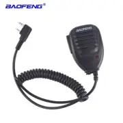 Baofeng Radio Speaker Mic Microphone PTT for Radio Walkie Talkie UV-5R UV-82 B6