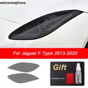Pre-cut Headlights Smoke Paint Protection Vinyl Tint Wrap Film For Jaguar F-Type (for: Jaguar)