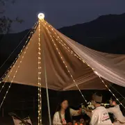 10 Meter LED Camping String Lights Portable Outdoor String Lights with 1800MAH Battery for Tent
