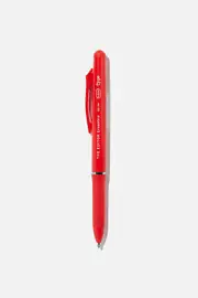 [Typo] Typo - Wipeout Gel Pen - Red SOLID RED