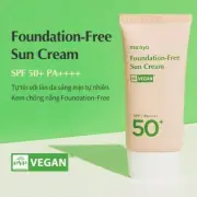 MANYO FACTORY Foundation-Free Sun Cream 50ml SPF50+ PA++++ Sunscreen KOREA MADE