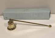 Partylite 9" Brass Chatham Snuffer N6035 Traditional Candle Wick Snuffer New