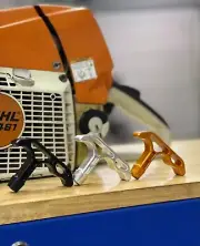 Billet Aluminum Stihl Chainsaw Pull Start Recoil Handle With 3ft Rope All Models