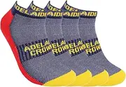 AFL Adelaide Crows High Performance Airflow Mesh Sport Ankle Supporter Socks 4 pair | Australian Football League