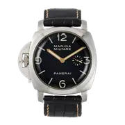 Panerai Luminor 1950 Marina Militare Stainless Steel Black Dial Limited Edition PAM217