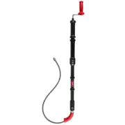 "Milwaukee Toilet Auger Drain Cleaning Kit Trap Snake Fixed Rubber Boot 6 ft. "