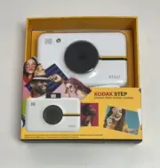 Kodak Step Instant Print Digital Camera White, New