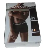 ~3 NEW Men's CALVIN KLEIN Low-Rise Microfiber Boxer Briefs! Size XL 40-42 FS~