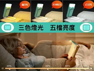 迷你夾式檯燈 迷你讀書燈 LED小夜燈 充電書籤閱讀燈 聖誕禮物 鍵盤燈 床頭燈 卡片書燈 小禮物 讀書燈 夜光 書簽