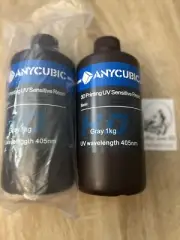 2 - Anycubic 3D Printing UV Sensitive Resin Basic Clear 1KG UV Wavelength 405 nm