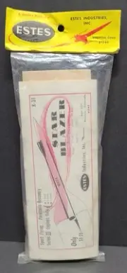 Estes Astron Star Blazer Flying Model Rocket Kit #k-31 OOP Model Rocket Sealed