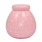 Pot Of Dreams Ceramic Money Box BABY GIRL GLOW IN THE DARK 50835 - Break To Open