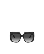 square-frame gradient-lens sunglasses 54 Black