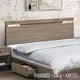 亞力斯6尺夜燈床頭片 11ZX211-3 雙人加大 床片 古橡木色 木紋質感 北歐工業風 MIT台灣製造 【森可家居】