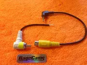 Right Angle Video Out Cable Composite RCA Plug Adapter for Gopro HD Hero2 Hero 1