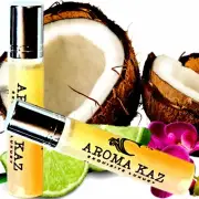 Coconut Lime Verbena Perfume Roll-On Fragrance Oil Luxury Vegan/Cruelty-Free