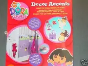 Nickelodeon Wall Accents, "Dora The Explorer" NEW