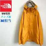 THE NORTH FACE 北面 帽T 連帽風衣 黃色 橙色 男用 US尺寸 日本直送 二手