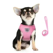 Dog Harness and Leash Set for Walking, Soft Mesh Adjustable Easy Control Ligh...