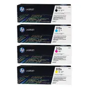 HP CF380X CF381A CF382A CF383A Set of 4 Colour Toner Cartridges